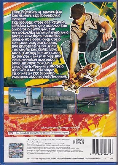 Skateboard Madness Xtreme Edition - PS2 (B Grade) (Genbrug) 